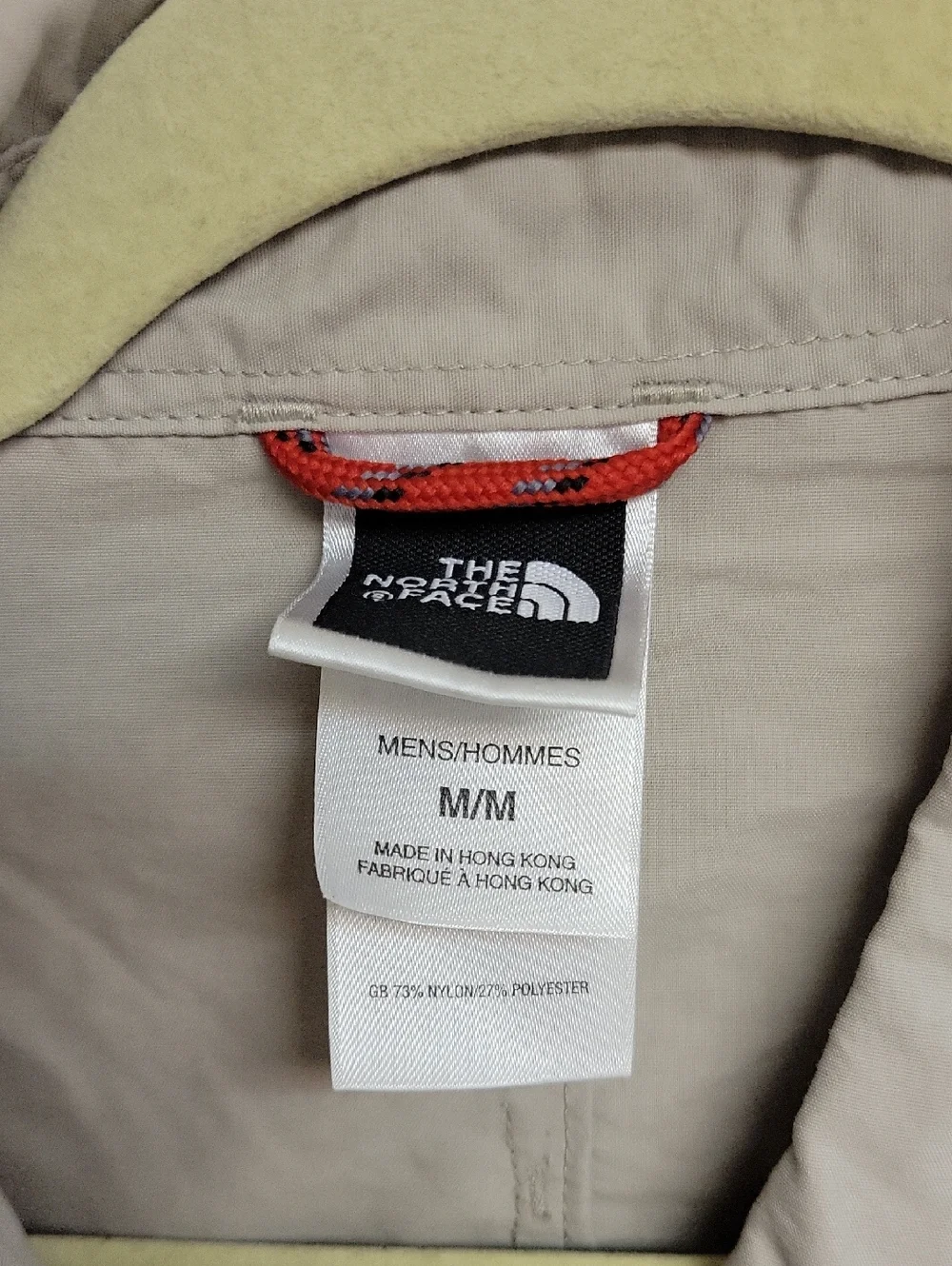 The North Face Light Taupe Button-Up Utility Shirt Men's Medium Gorpcore Hiking